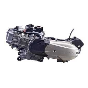 GY6 150CC vattenkyld 4T-skoter med lång väska